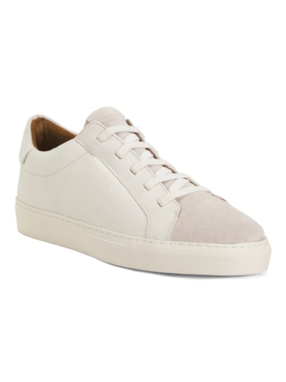 ALLEN EDMONDS Men's White Leather Sport Casual Sneakers